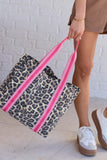 Tabitha Leopard Print Tote
