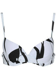 South Beach Push Up Top Sea Stripe