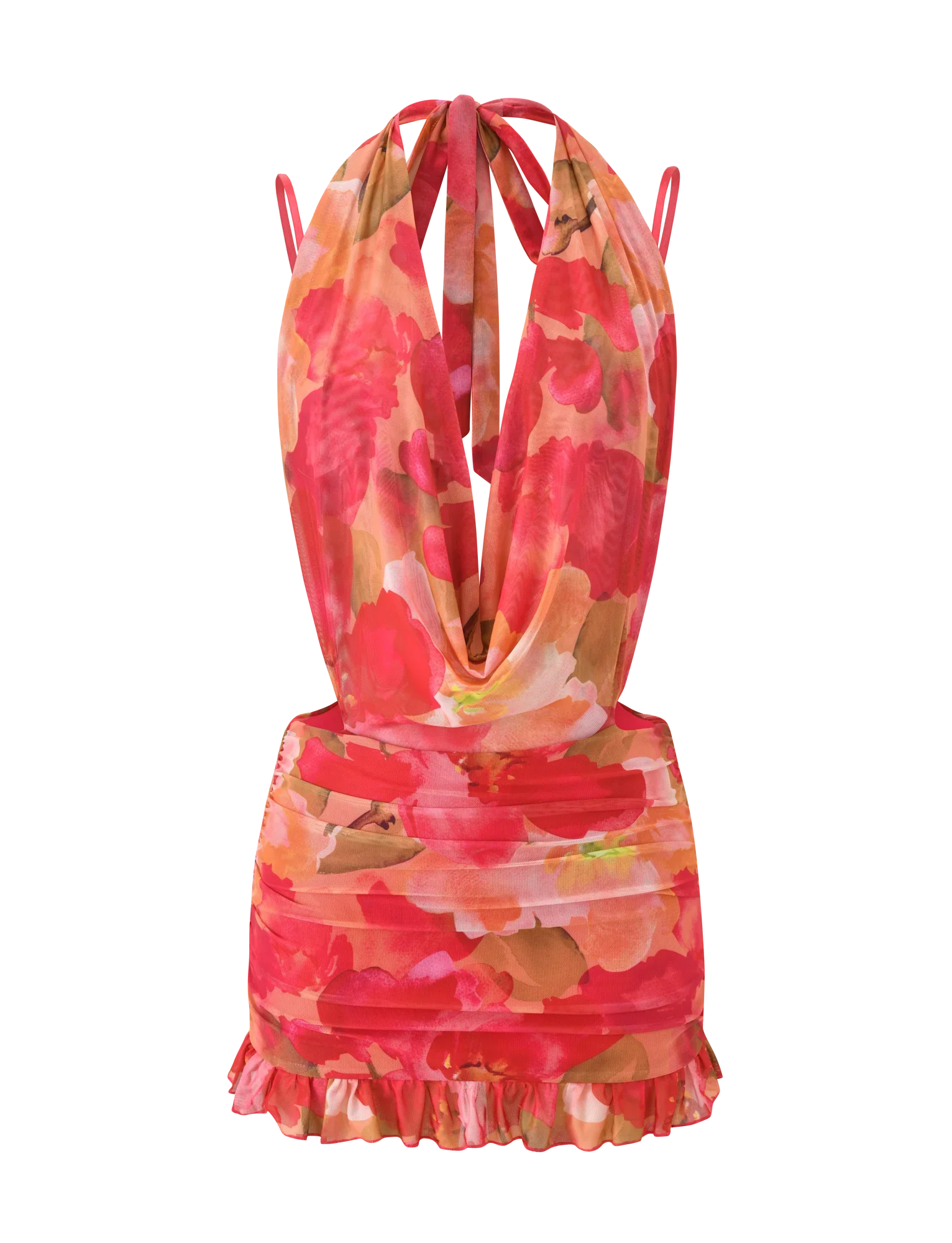 JOLIE MINI DRESS DAIQUIRI FLORAL