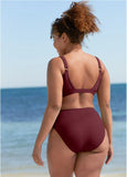 Maui Full Coverage Bottom Dark Mahogany