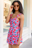 Aliyah Rose Print Romper