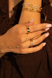 Ellie Gold Stacking Ring Set