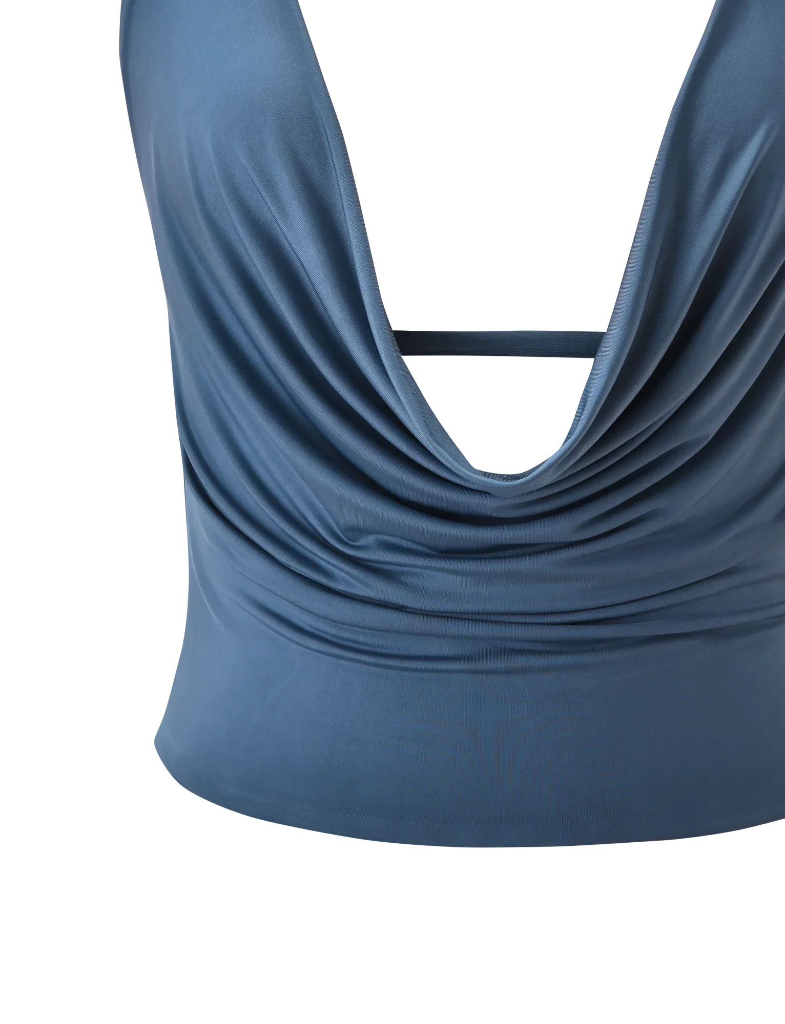 THARA TOP SLATE BLUE