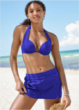 Marilyn Push Up Bikini Top Cobalt Blue