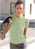 Smocked Tank Top Mint