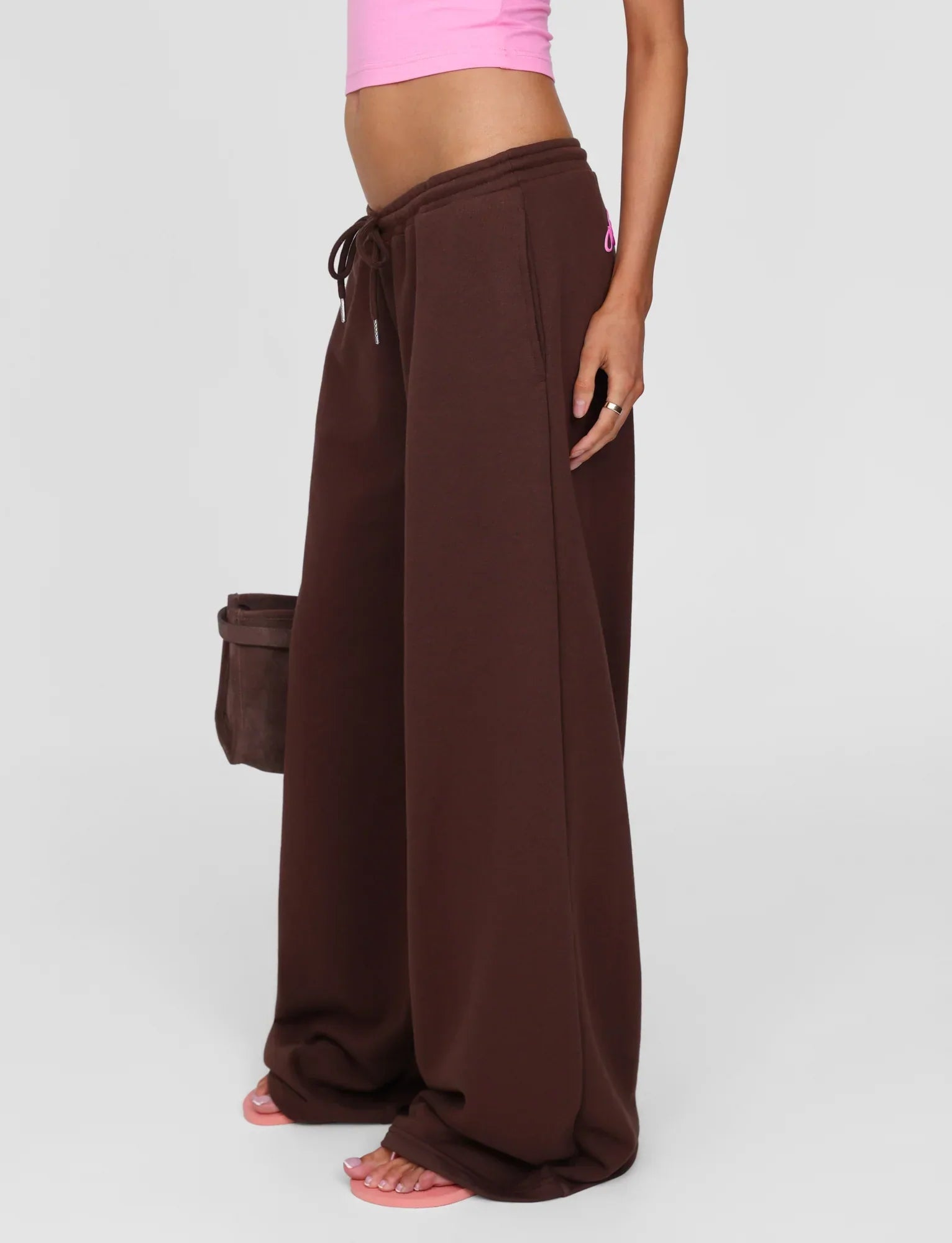 MERRYN TRACK PANT CHOCOLATE