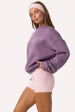 Oversized Crew Neck Jumper in Dusk