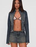 OPHELIE JACKET BLUE DENIM BLUE DENIM