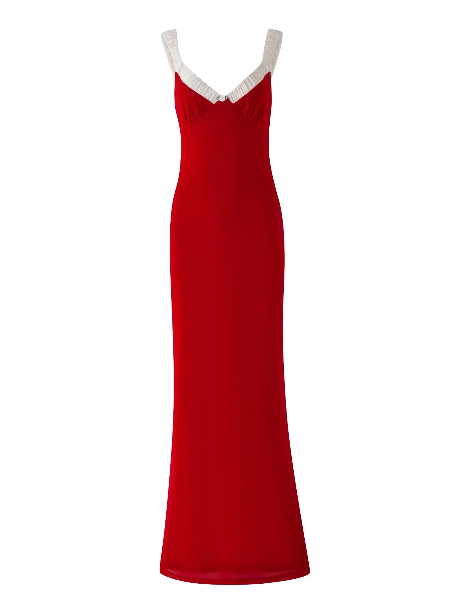 AMARAN MAXI DRESS RED BURGUNDY