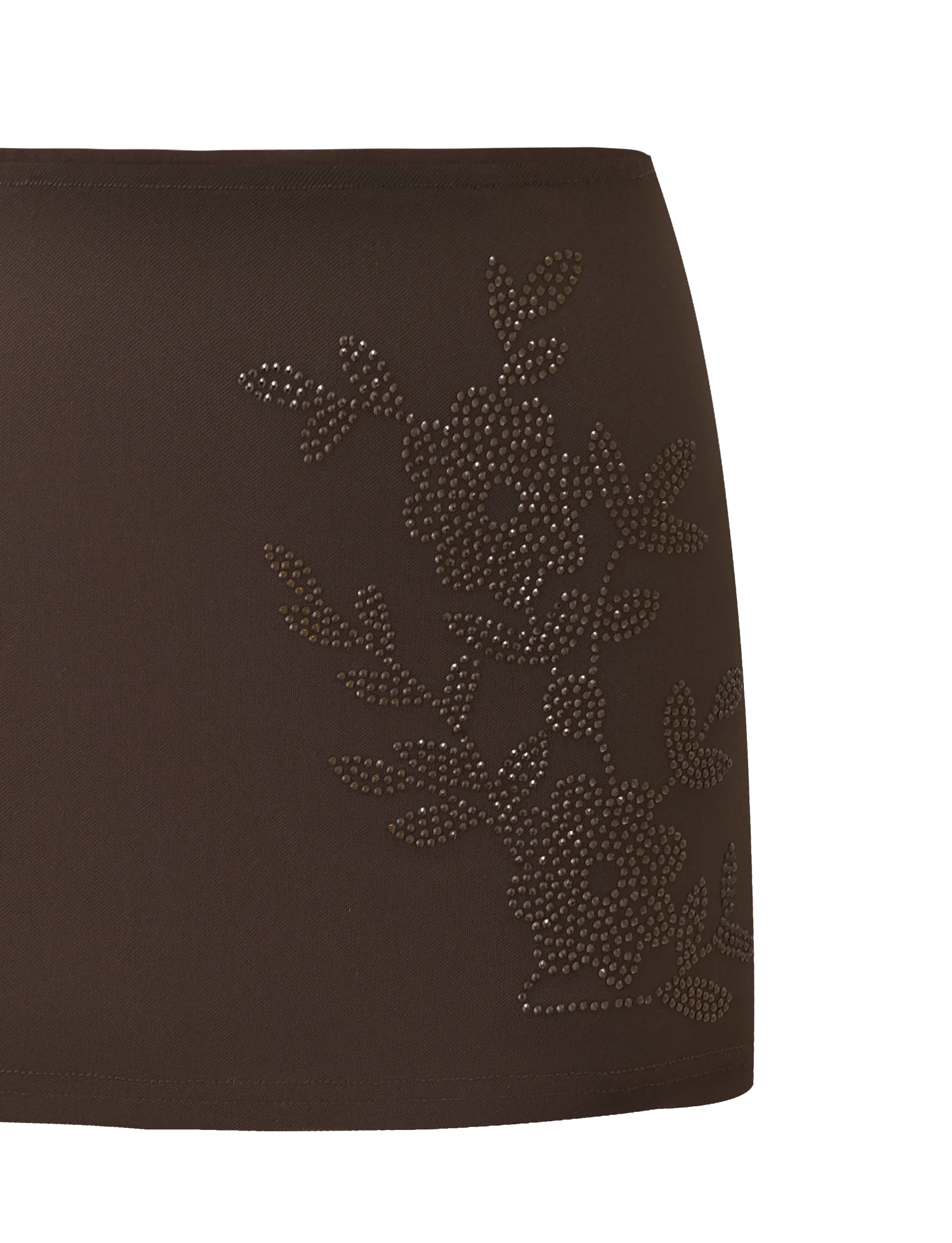 OCTAVIA MINI SKIRT CHOCOLATE SPARKLE