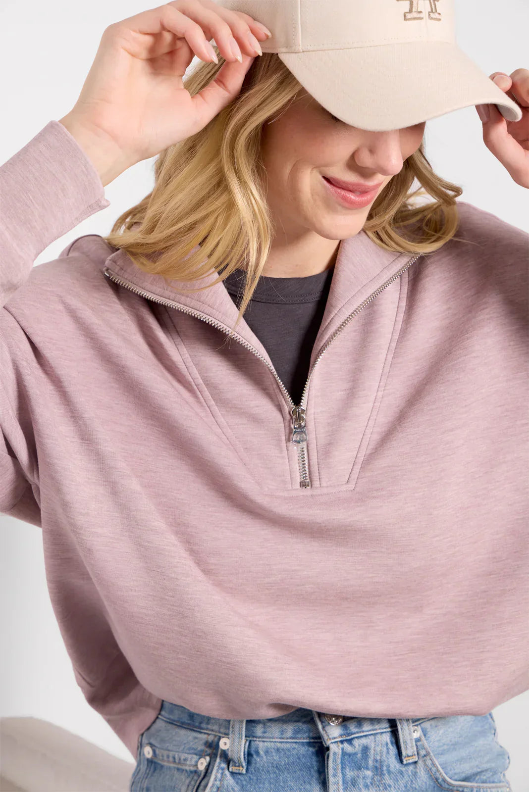 Hawley Half Zip Sweat