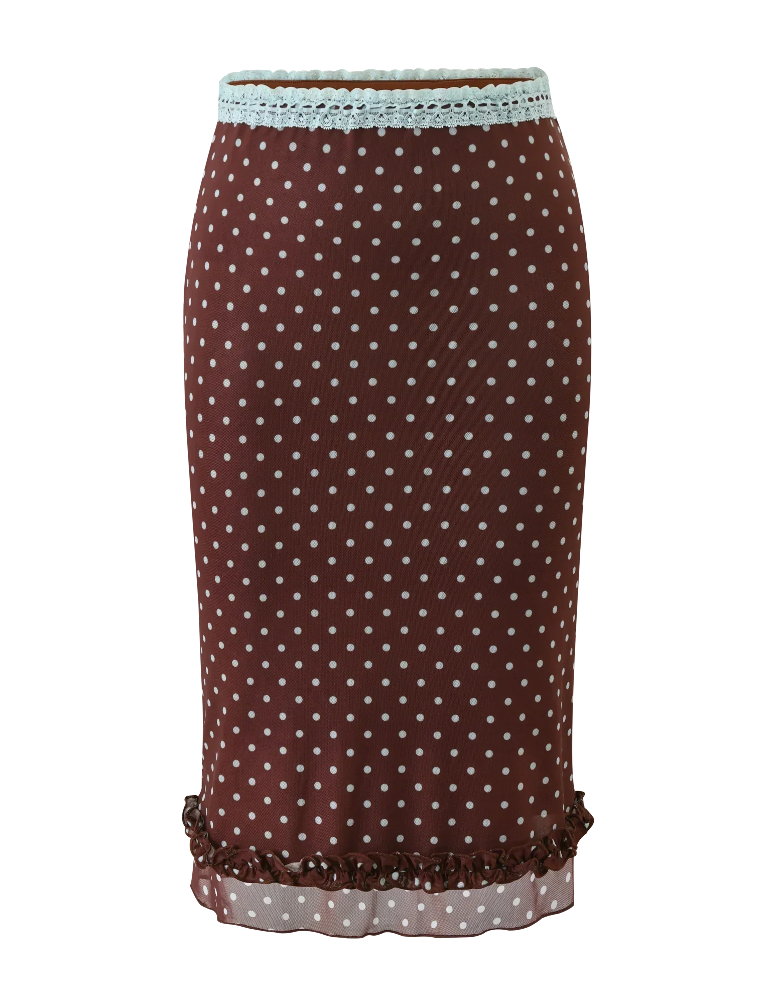 AMARA MIDI SKIRT POLKA DOT