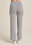 Knit Pants Heather Grey
