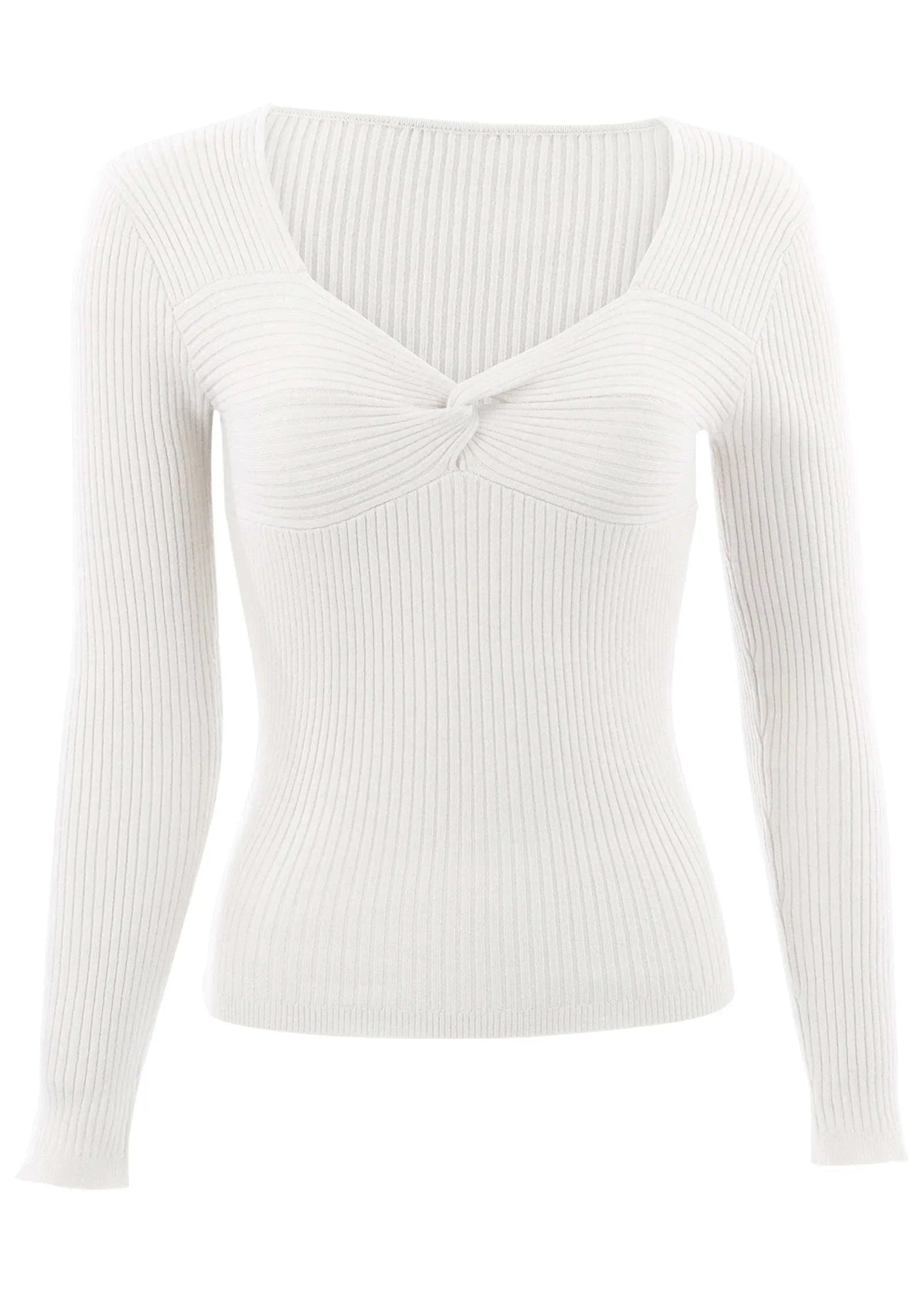 Long Sleeve Sweater Cloud Dancer