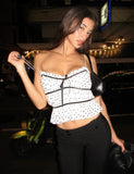 LIORA TOP POLKA DOT