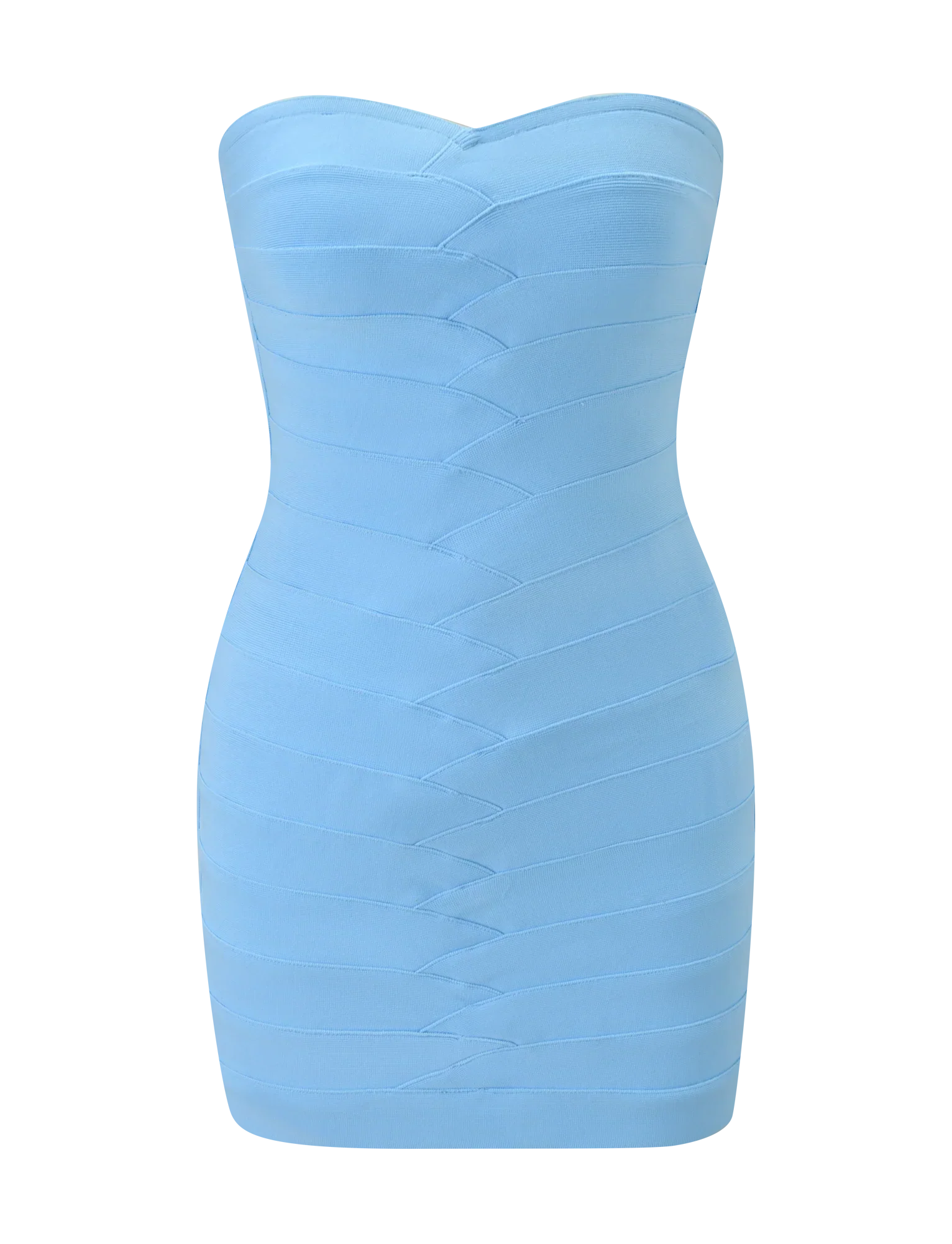 NIYA BANDAGE DRESS BLUE