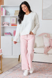 Fallon Ivory V Neck Sweater SALE
