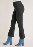 Brigitte Kick Flare Jeans Black Wash