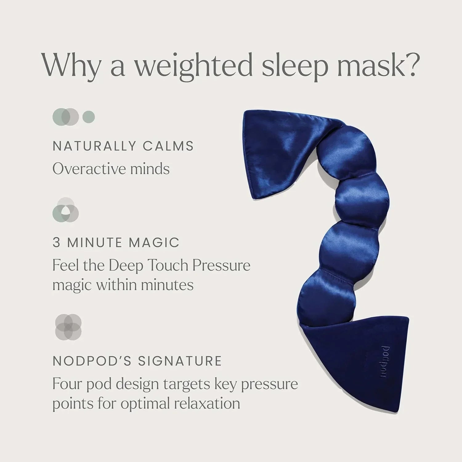 Mineralized Silk Sleep Mask