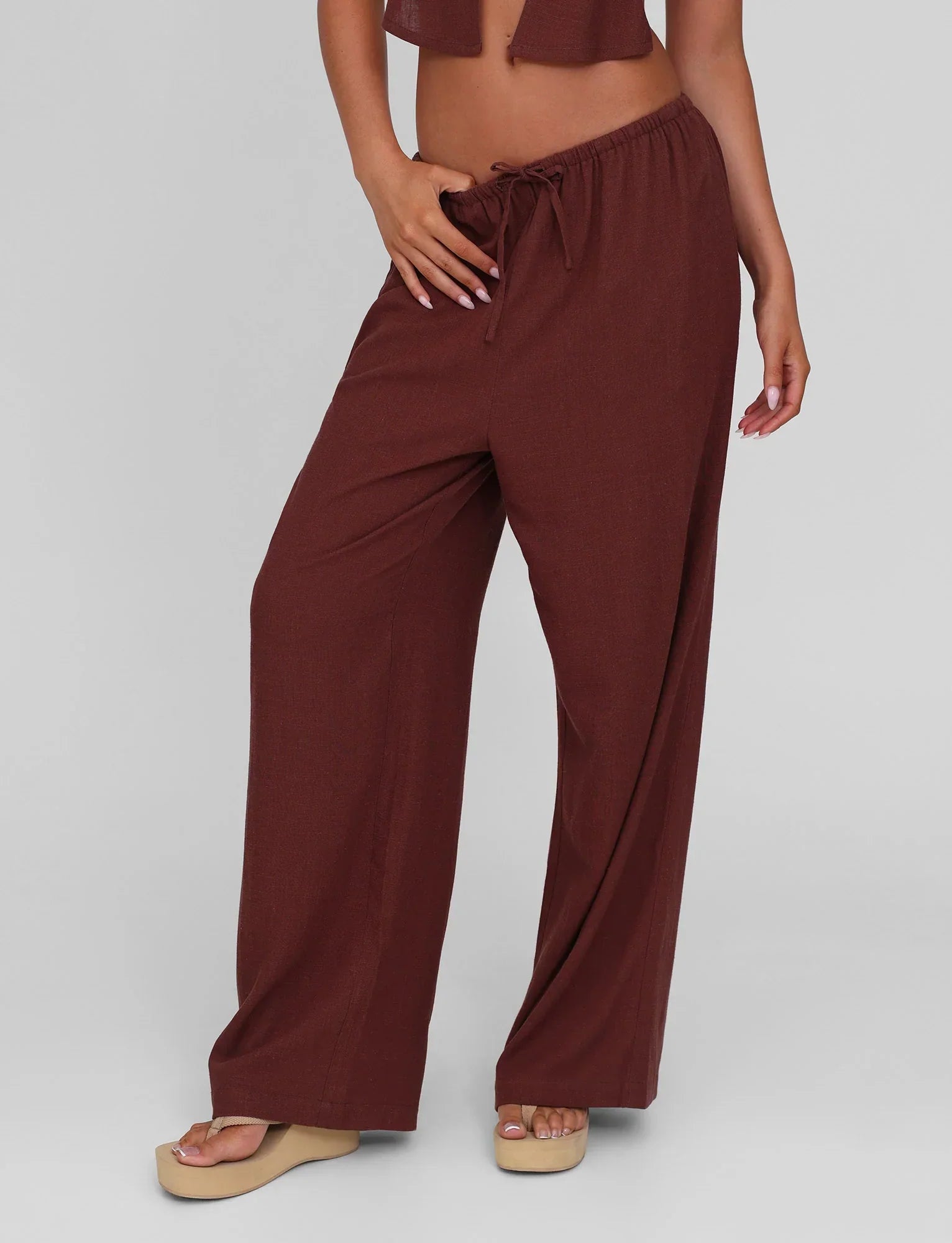 LAINEY PANT CHOCOLATE