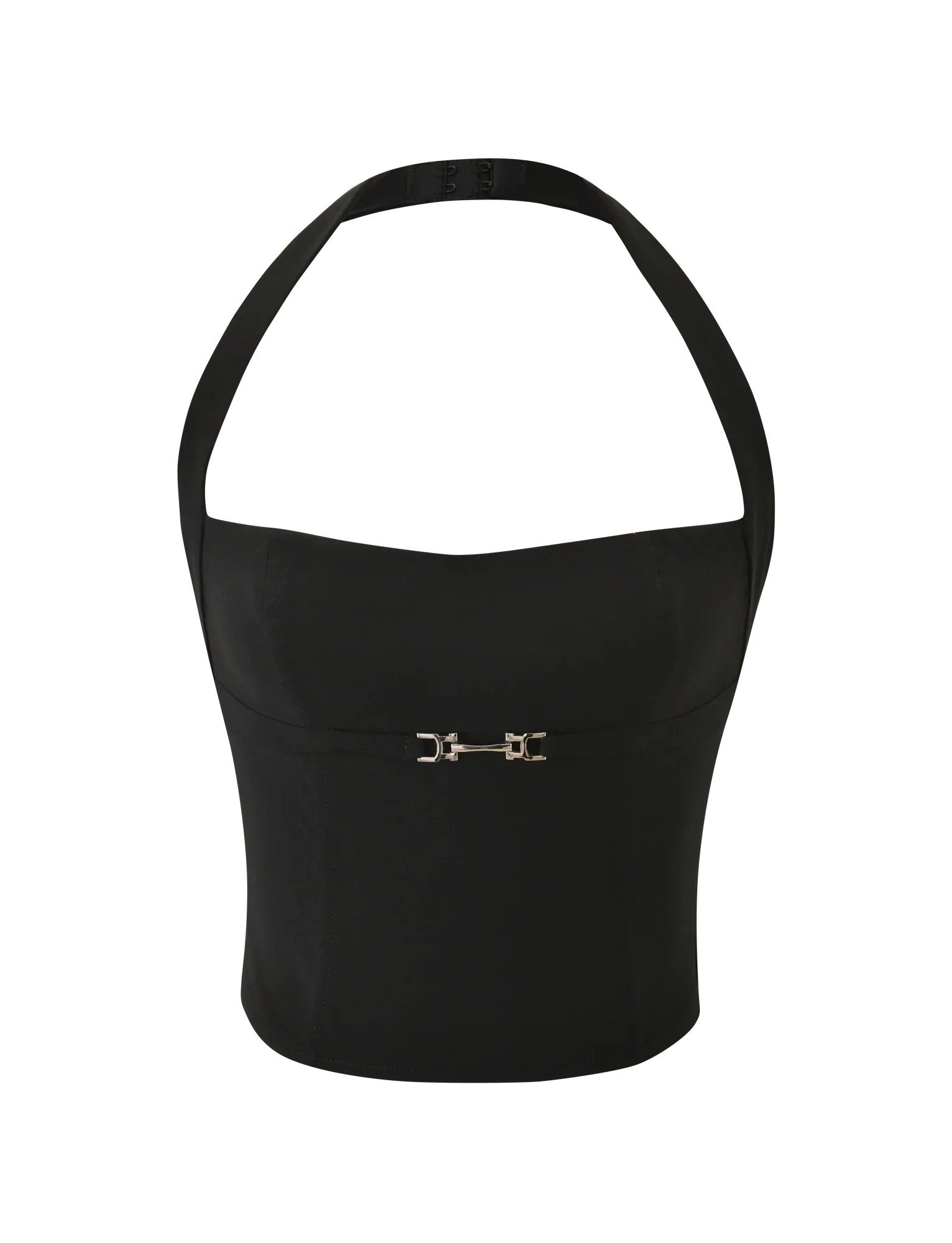 KITTIE BUCKLE TOP BLACK