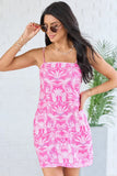 Coralie Pink Romper Dress