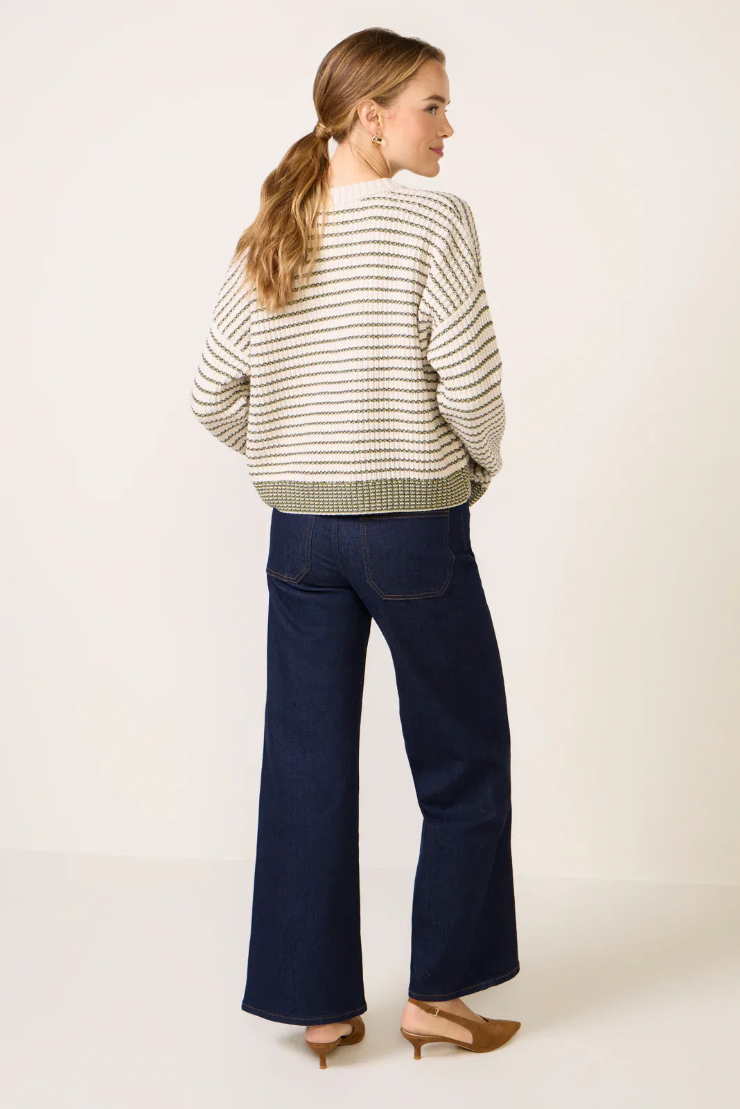 Slim Palazzo Modernist Pocket