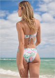 V Front Bikini Bottom Tropical Garden