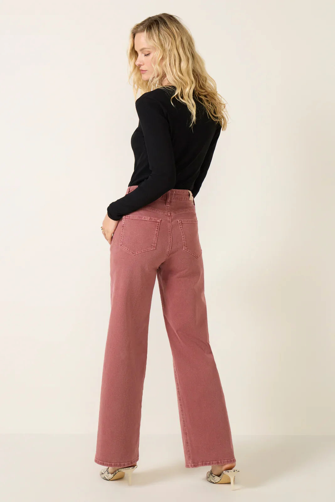 Anessa W Front Yoke Wide Leg 31 Jean