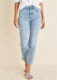 Audrey Straight Leg Jeans Light Wash
