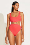 The Icon One Piece Coral Glow EcoRib BT