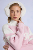 Faux Fur Earmuffs in Ice
