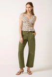 Jade Tie Front Tank