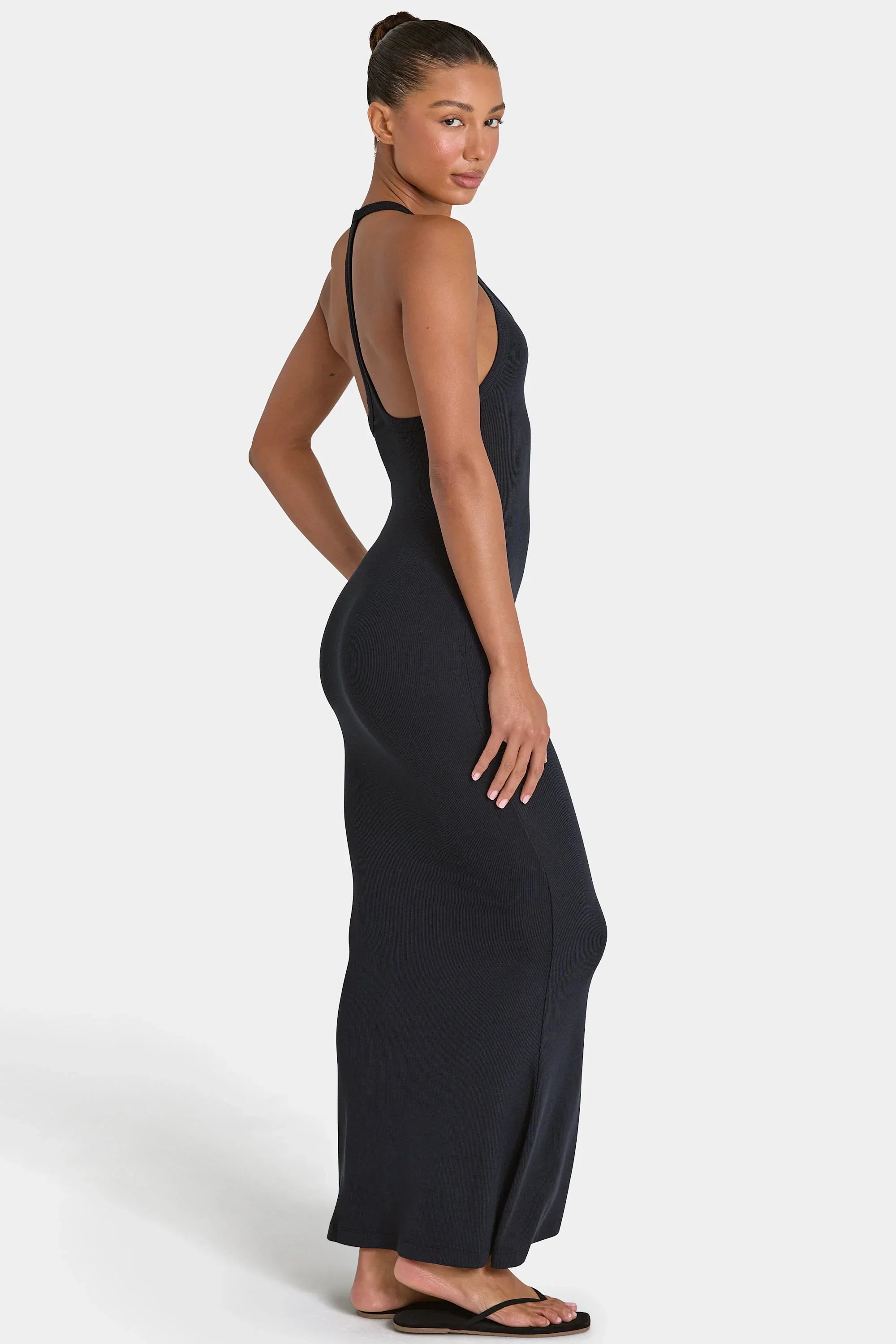 ButterCloud Maxi Dress in Black