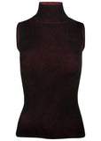 Plaited Tank Sweater Wine