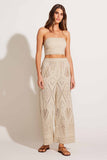 Farrah Pant Natural Calico Crochet