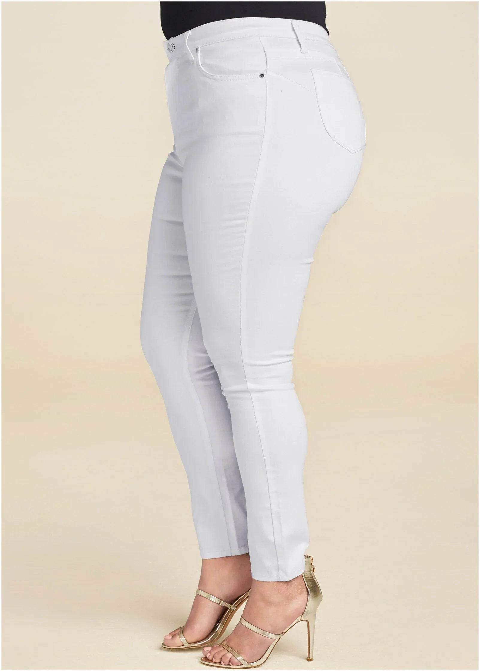Lift Jeans White Denim