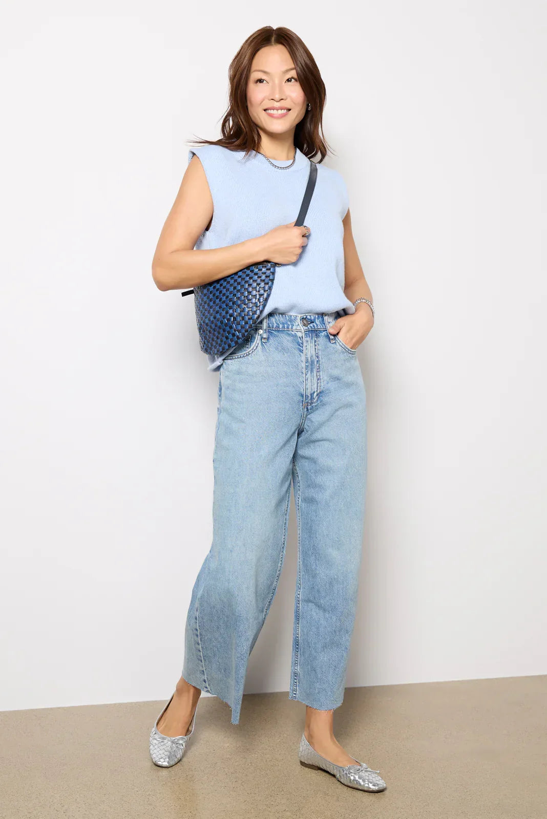 Featherweight Andi High Rise Ankle Wide Leg