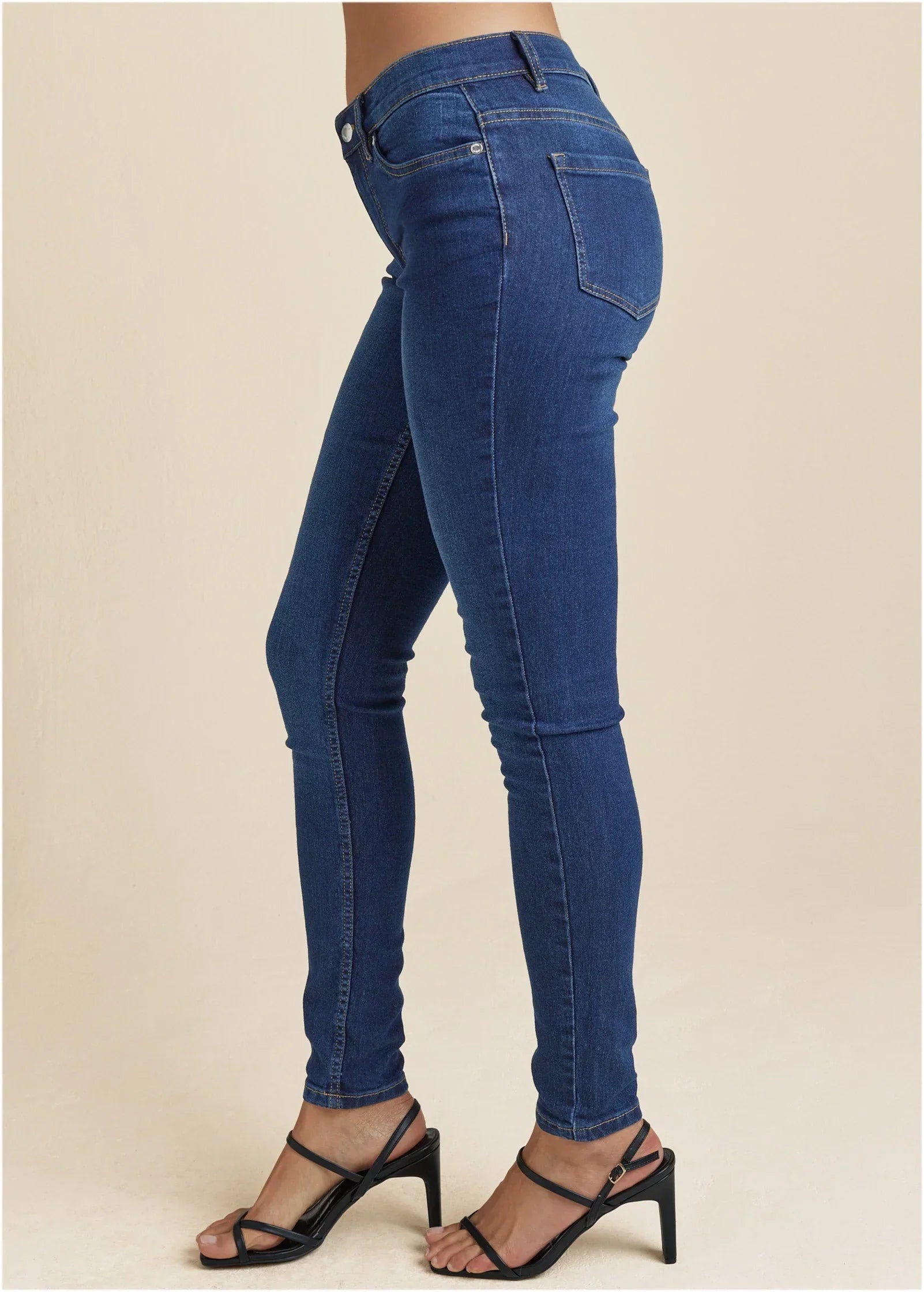 Heidi Skinny Jeans Dark Wash