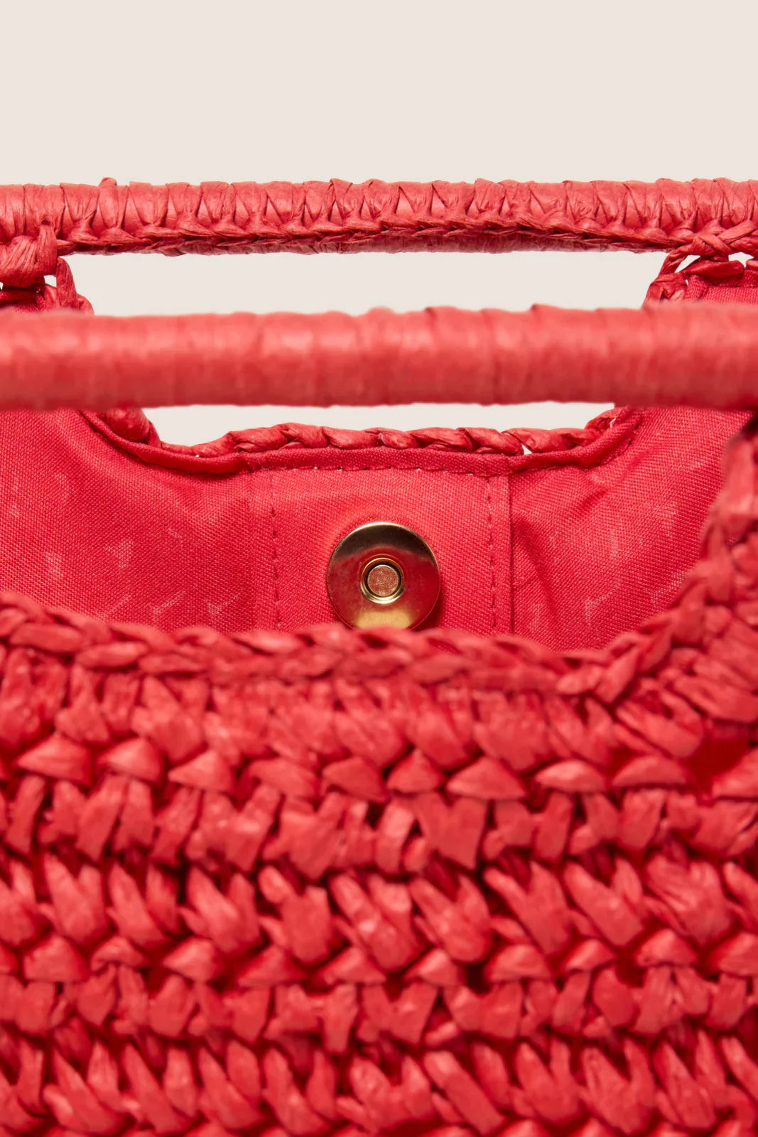 Beckett Raffia Clutch