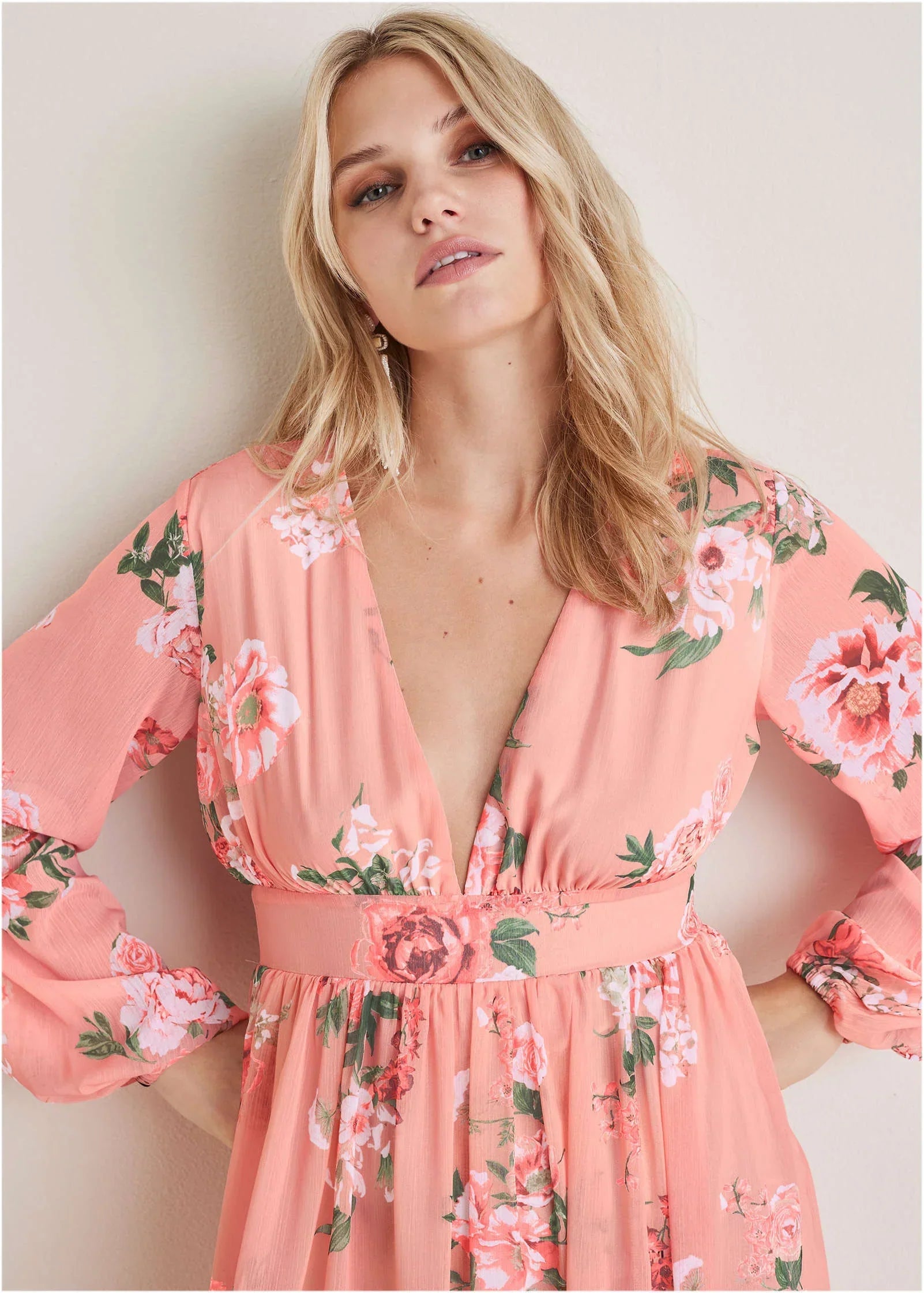 Floral Maxi Dress Prairie Floral