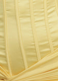 Time Passes Corset Gown Yellow