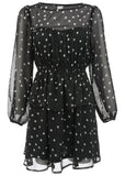 Sheer Beauty Mini Dress Dolce Vita Dot