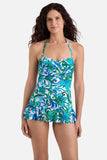 Summer Skirted One Piece Imperial Paisley