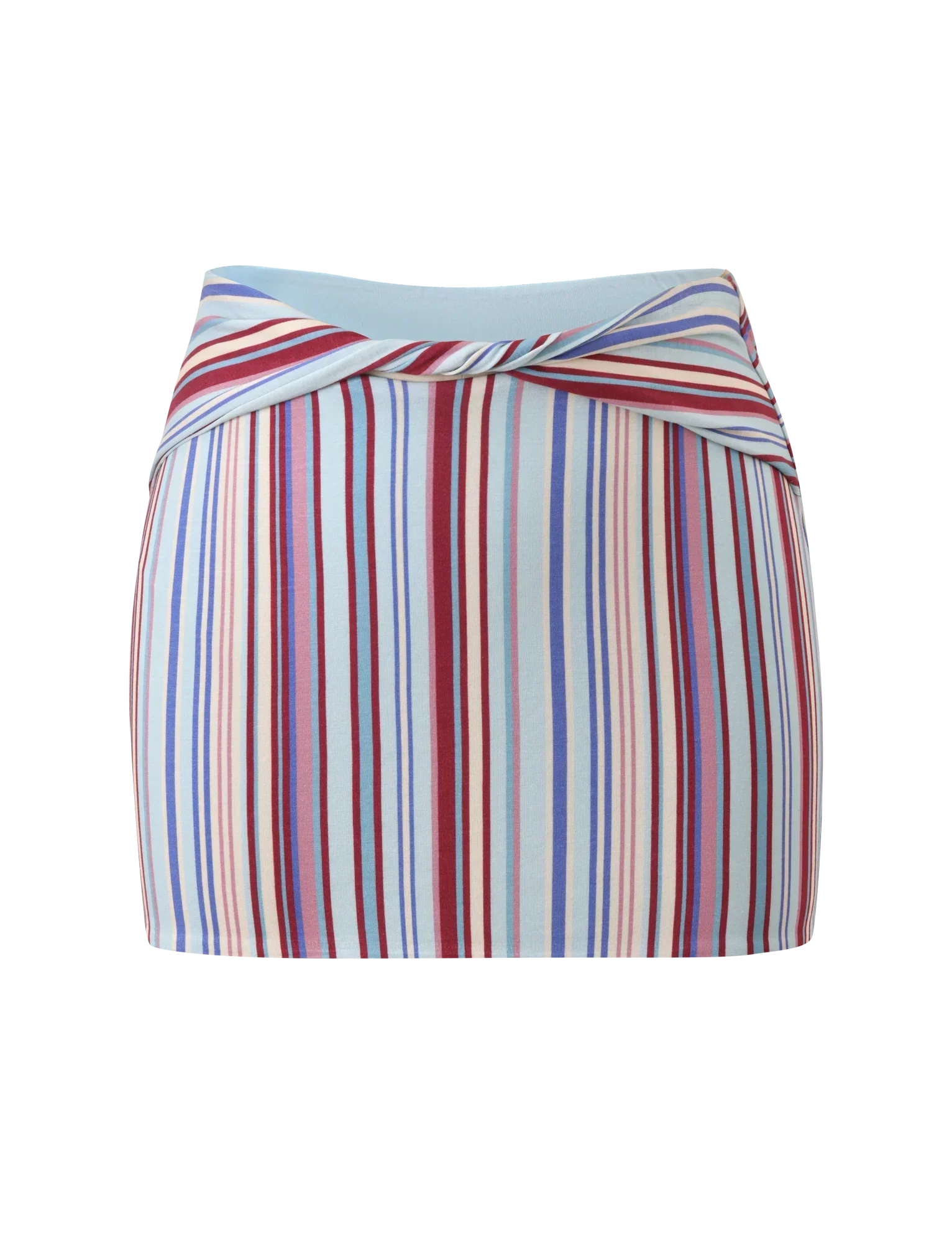 HAZE TWIST SKIRT VARIEGATED STRIPE