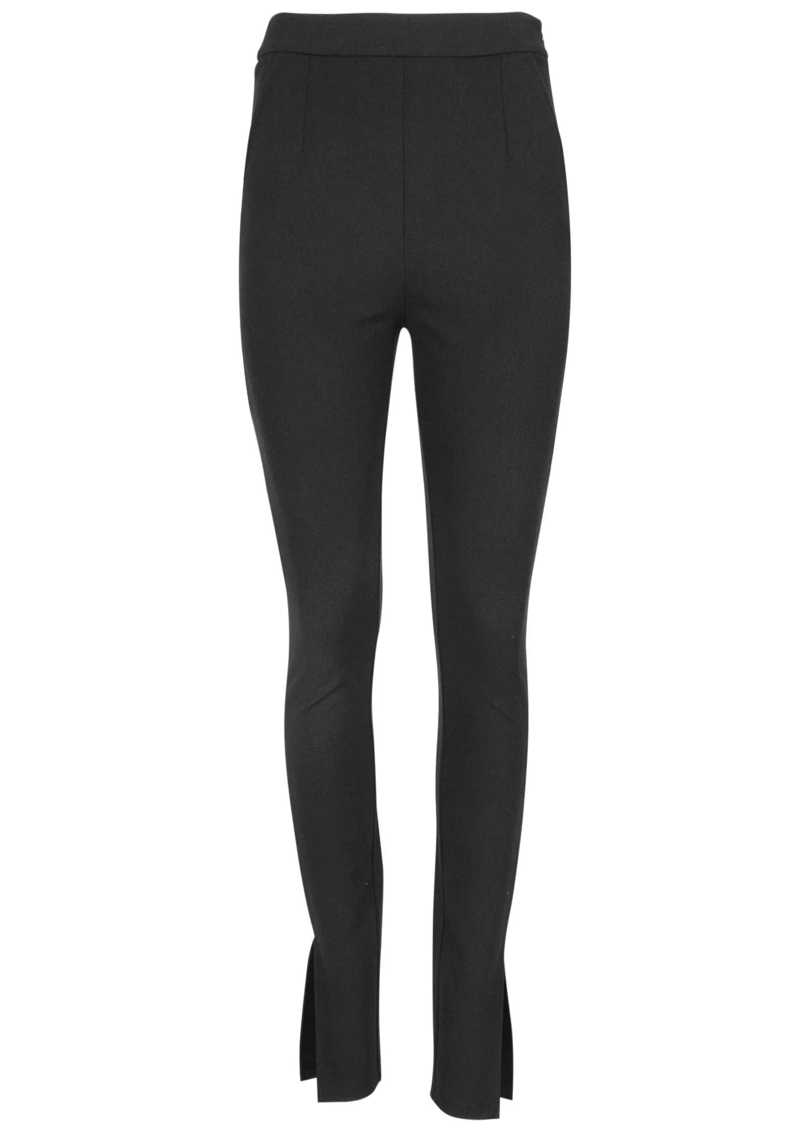 Smoothing Ponte Skinny Pants Jet Black