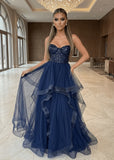 Midnight Shine Gown Navy