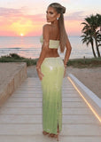 Driven By Desire Ombre Two Piece Green
