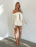 TESSIE PLAYSUIT IVORY