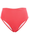 High Waist Bikini Bottom Ocean Coral